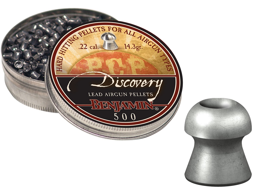 Benjamin Discovery 5.50mm Airgun Pellets tin of 500